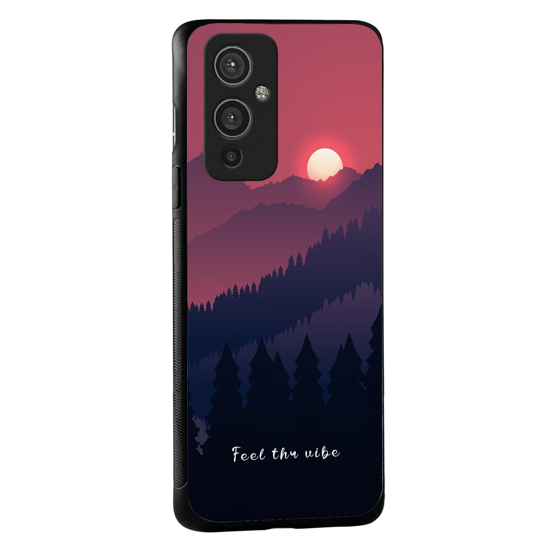 Feel The Vibes Fauna Oneplus 9 Back Case