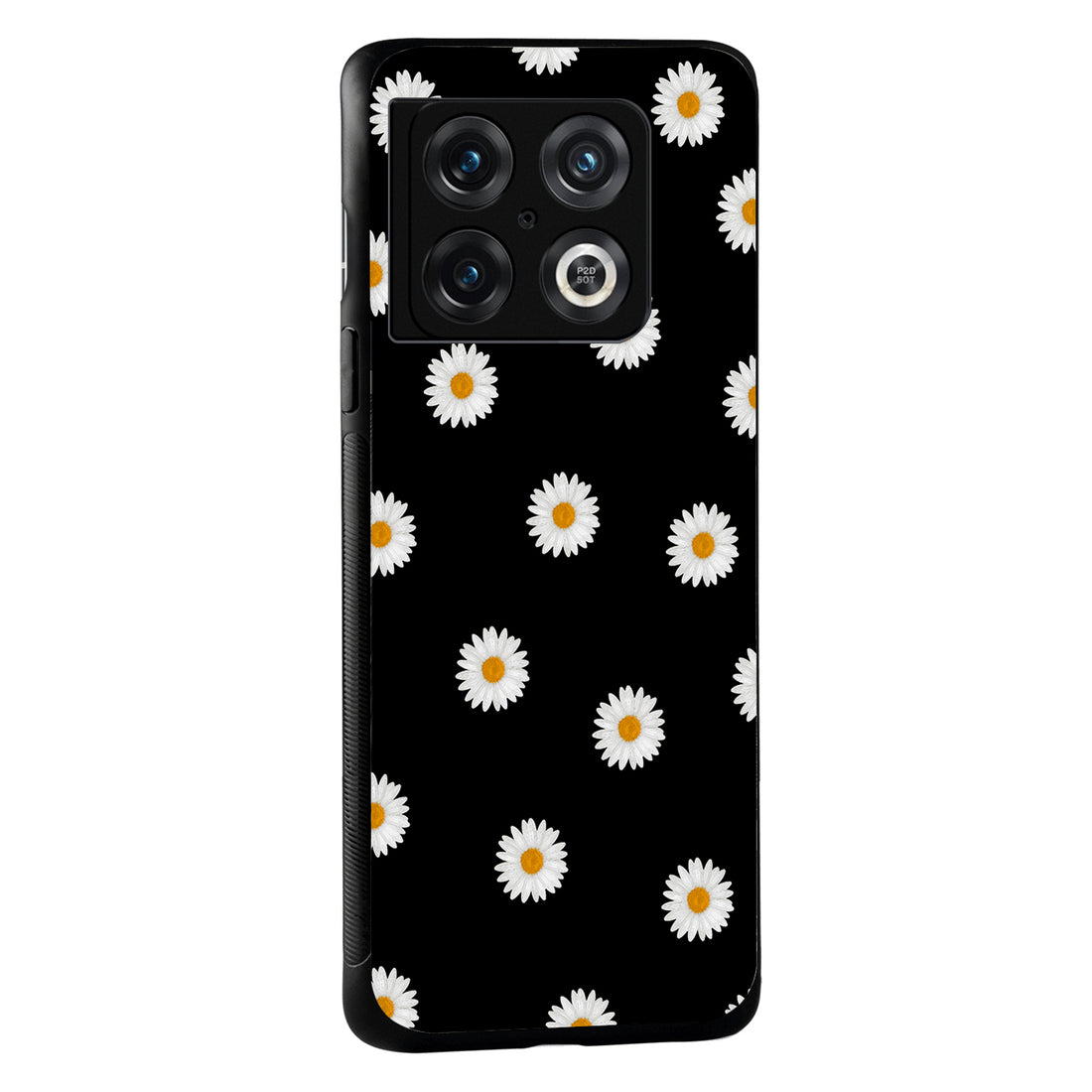 White Sunflower Floral Oneplus 10 Pro Back Case