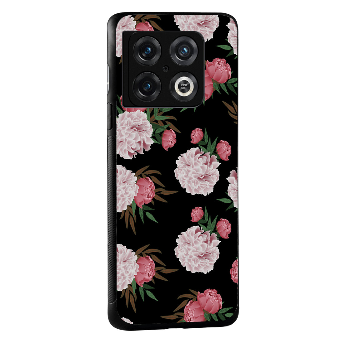 Pink Floral Oneplus 10 Pro Back Case