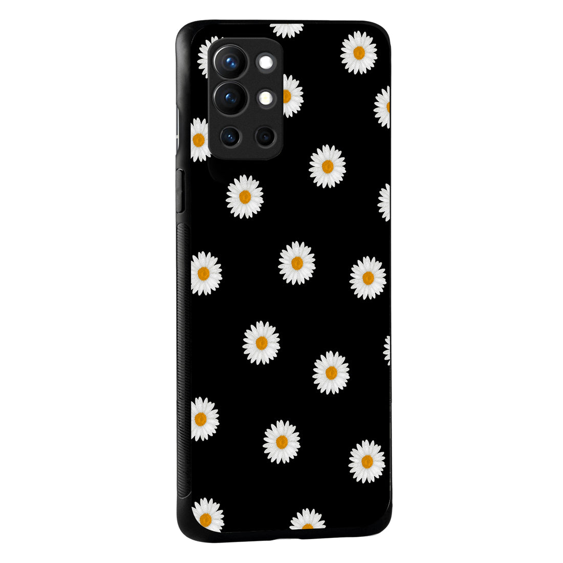 White Sunflower Floral Oneplus 9 R Back Case