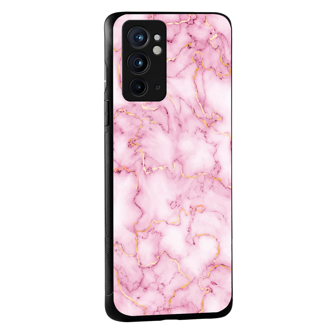 Pink Golden Marble Oneplus 9 Rt Back Case