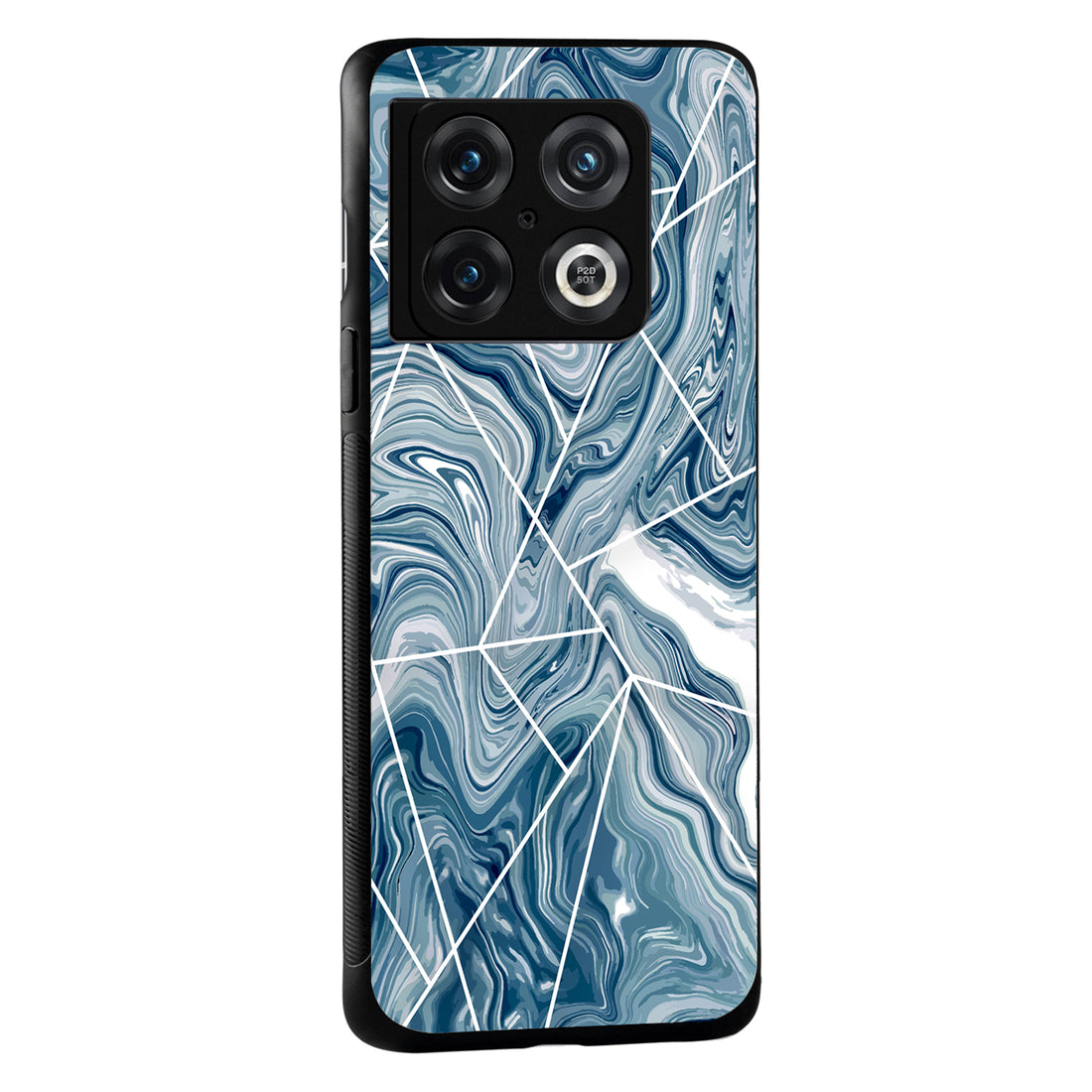 Blue Tile Marble Oneplus 10 Pro Back Case