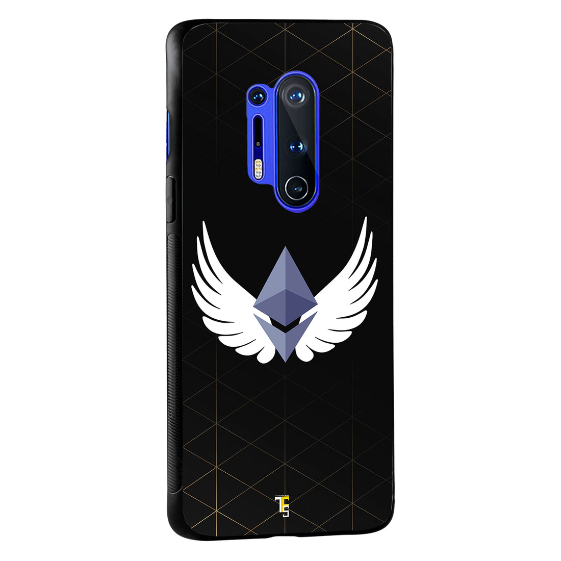 Ethereum Wings Trading Oneplus 8 Pro Back Case