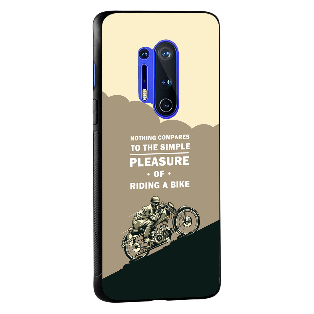 Pleasure of Riding Bike Travel OnePlus 8 Pro Back Case