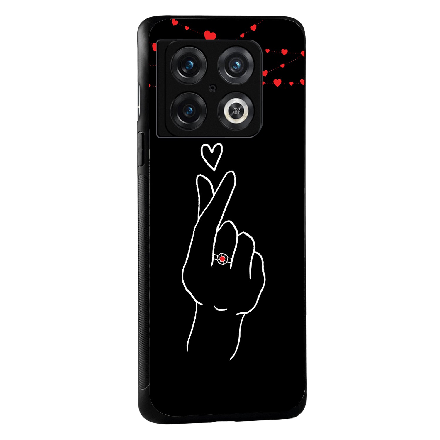 Click Heart Girl Couple Oneplus 10 Pro Back Case