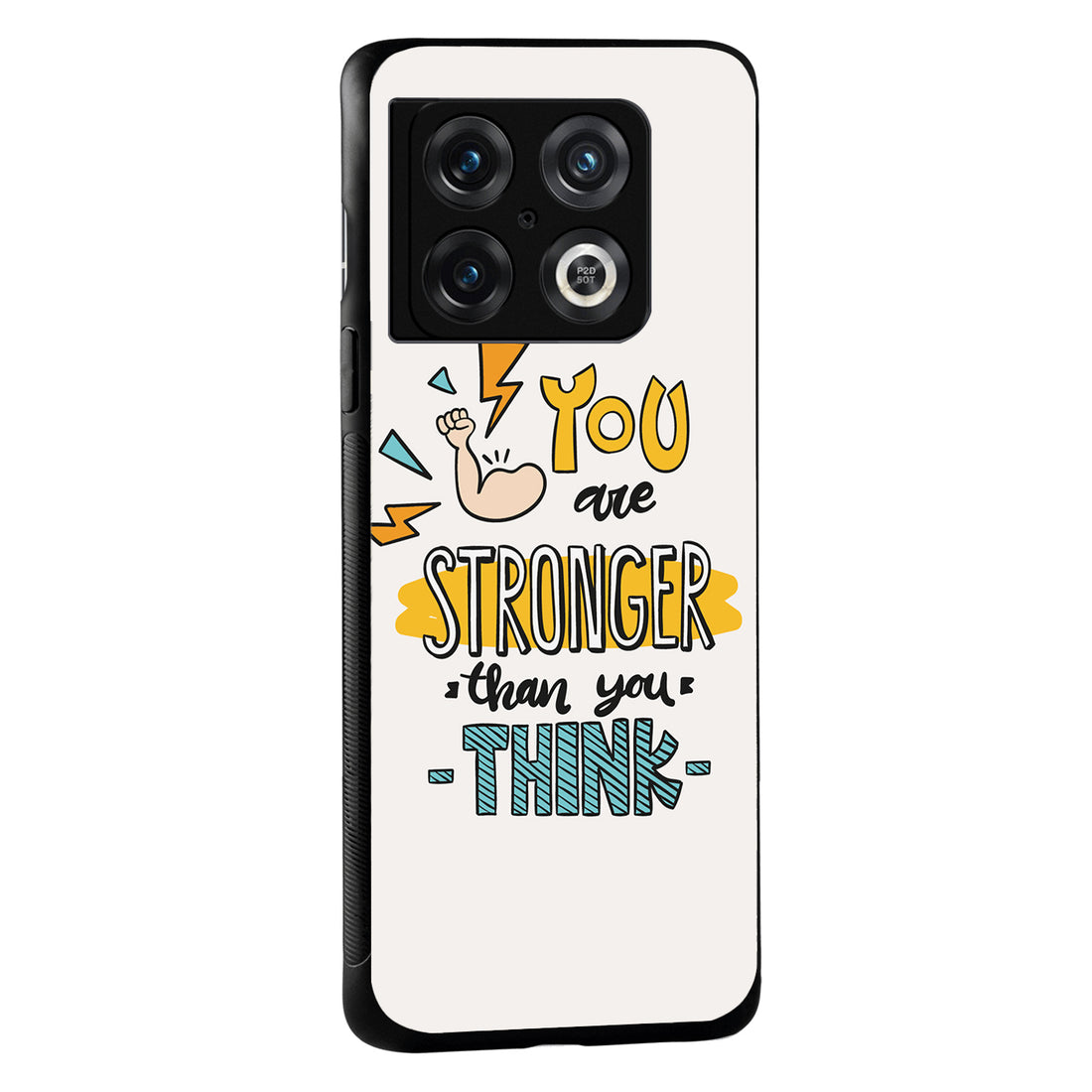 You Are Stronger Motivational Quotes OnePlus 10 Pro Back Case