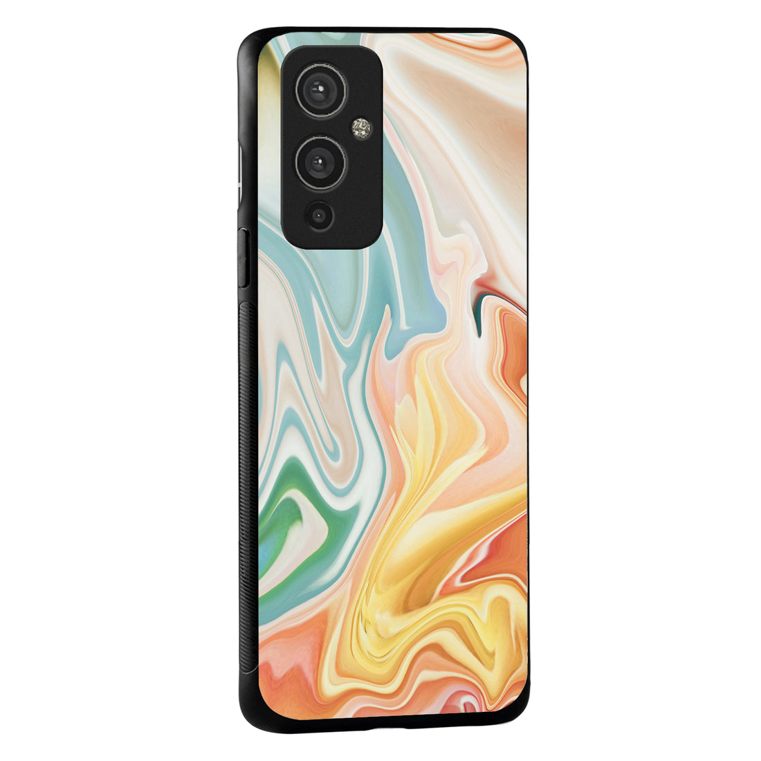 Multi Colour Marble Oneplus 9 Back Case