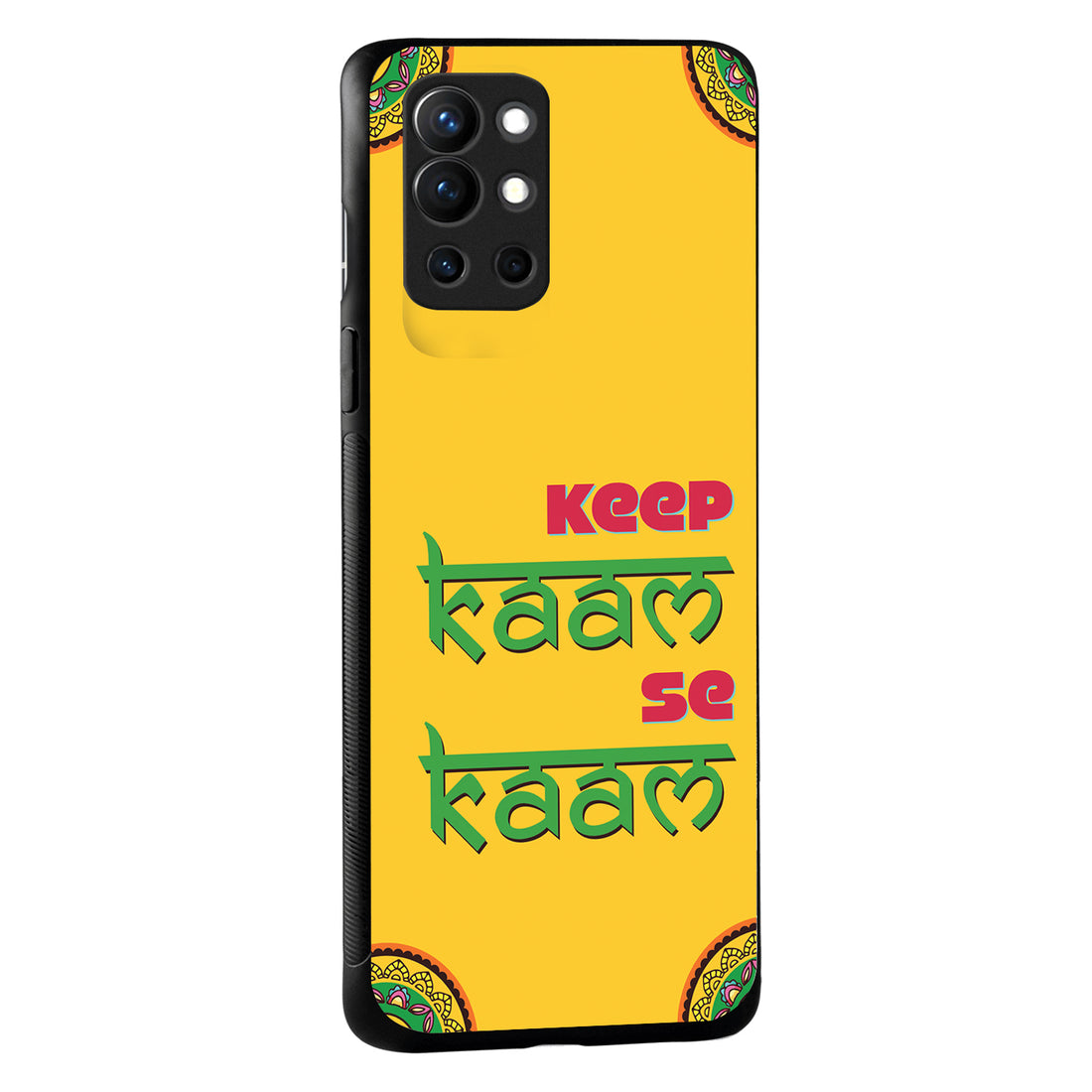 Keep Kaam Motivational Quotes Oneplus 9 R Back Case