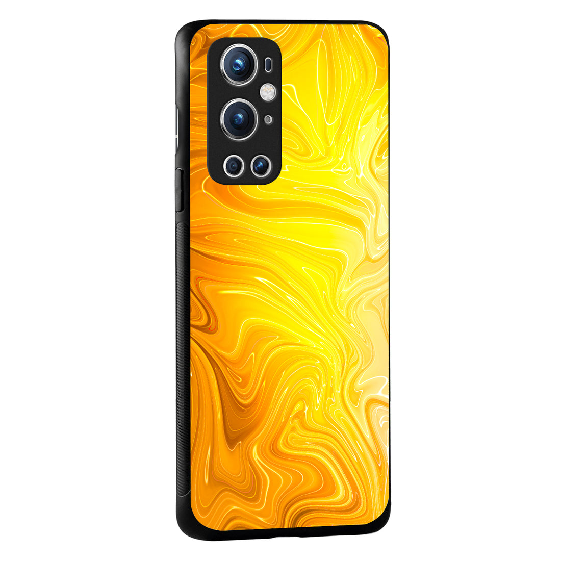 Yellow Marble Oneplus 9 Pro Back Case