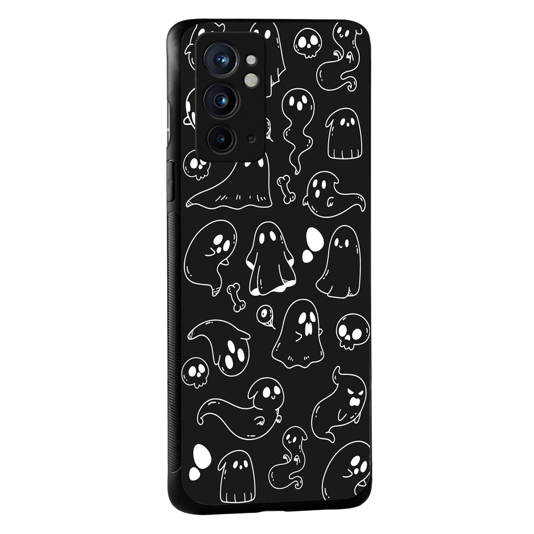 Black Ghost Doodle Oneplus 9 Rt Back Case
