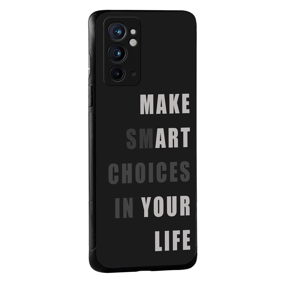 Smart Choices Motivational Quotes Oneplus 9 Rt Back Case