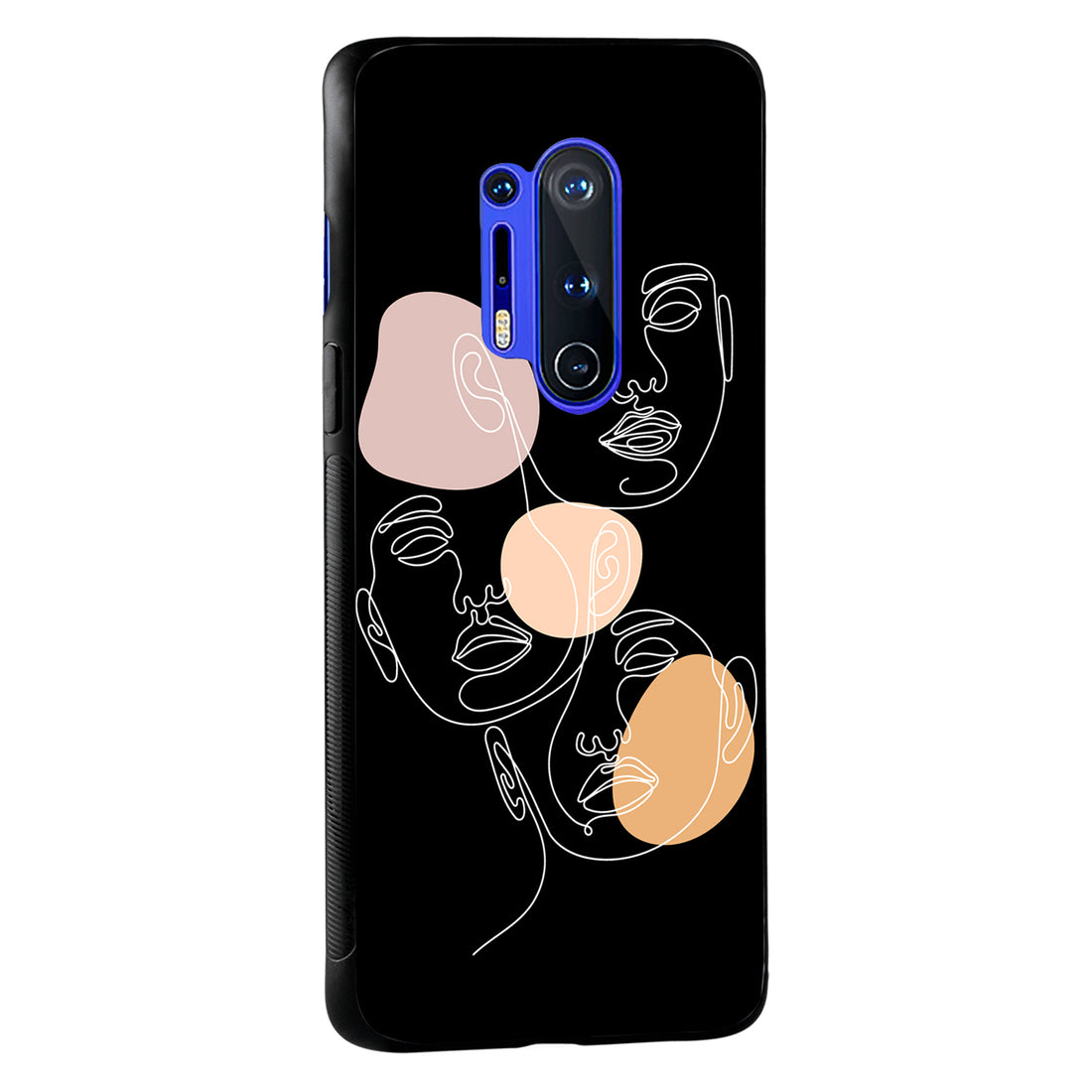 Face Aesthetic Human Oneplus 8 Pro Back Case
