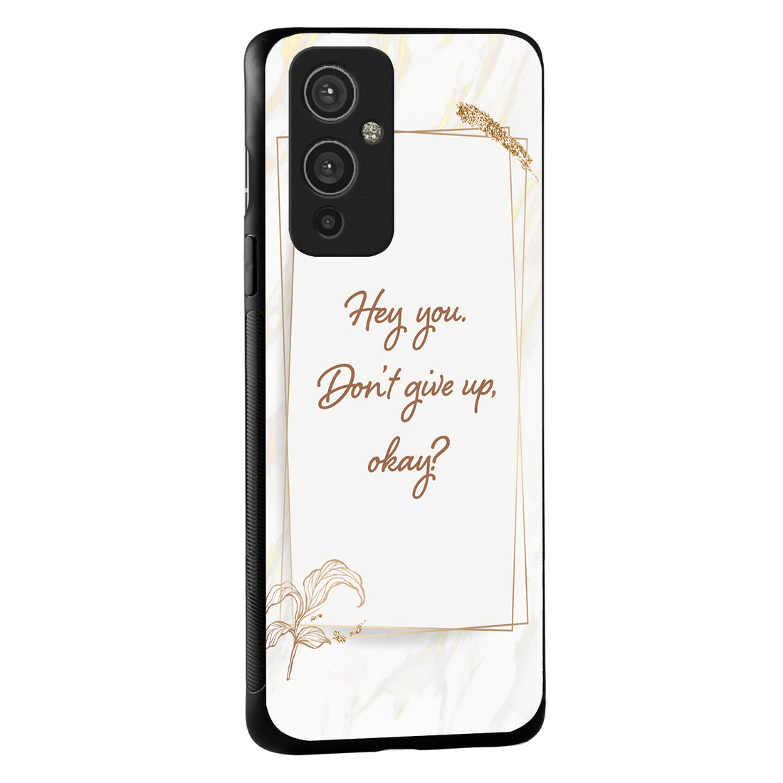 Hey You Motivational Quotes OnePlus 9 Back Case
