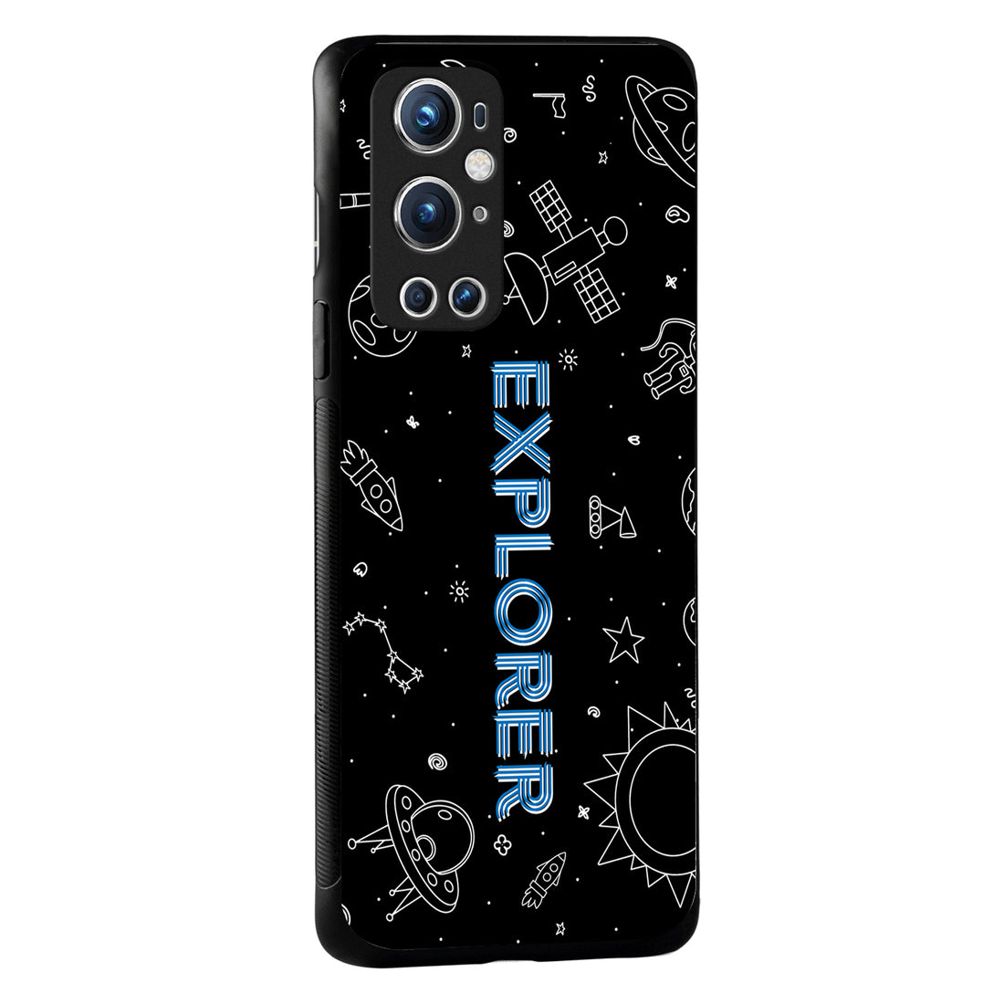 Explorer Space Oneplus 9 Pro Back Case