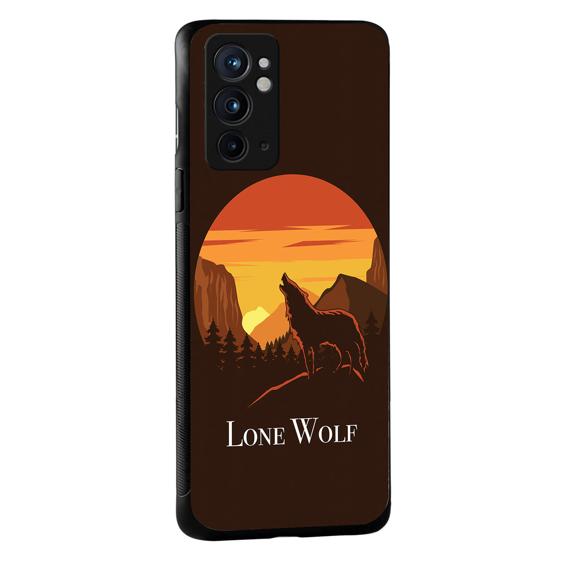 Lone Wolf Cartoon Oneplus 9 Rt Back Case