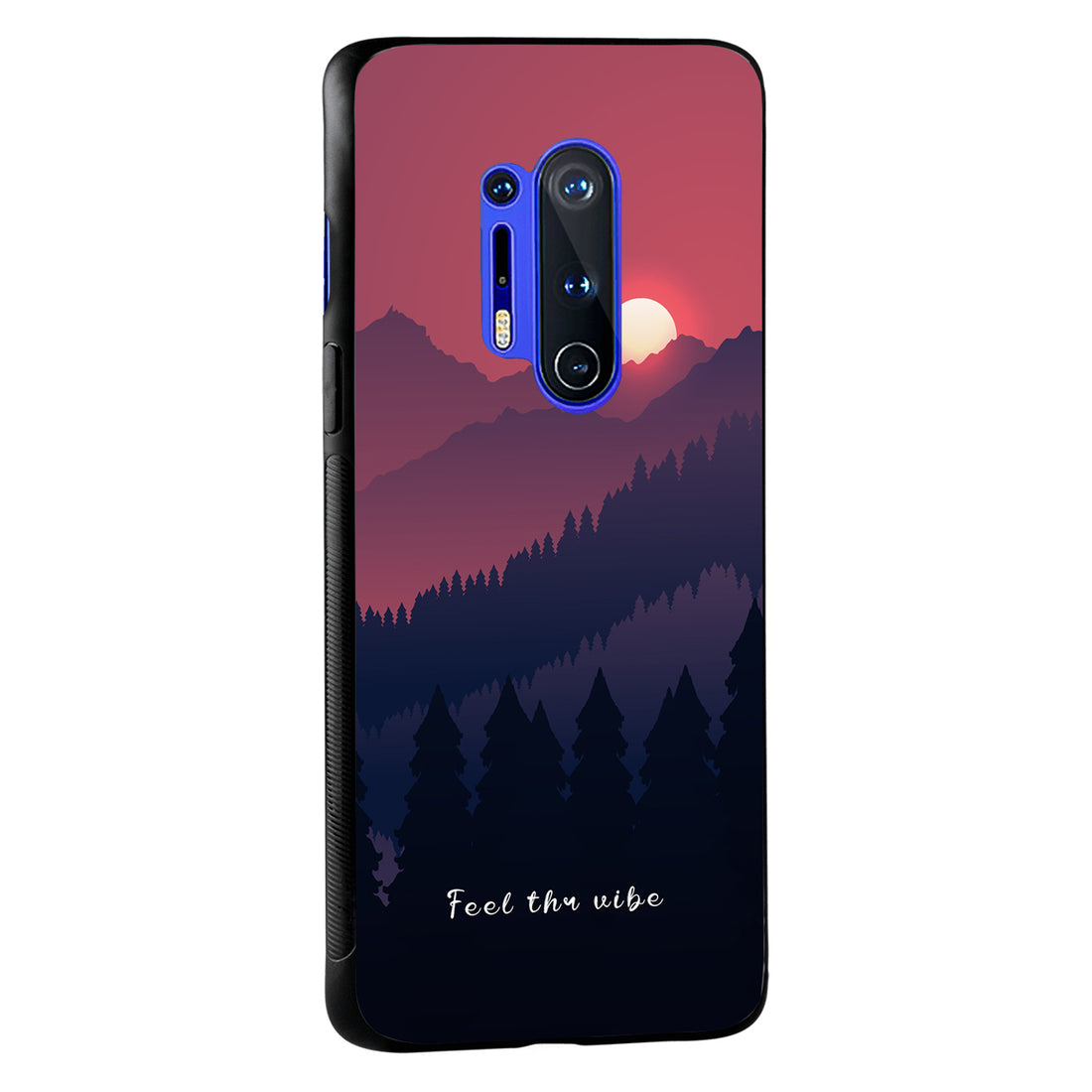Feel The Vibes Fauna Oneplus 8 Pro Back Case