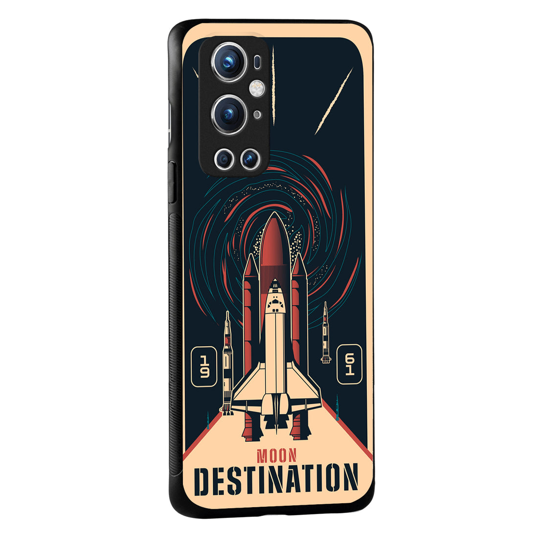 Moon Destination Space Oneplus 9 Pro Back Case