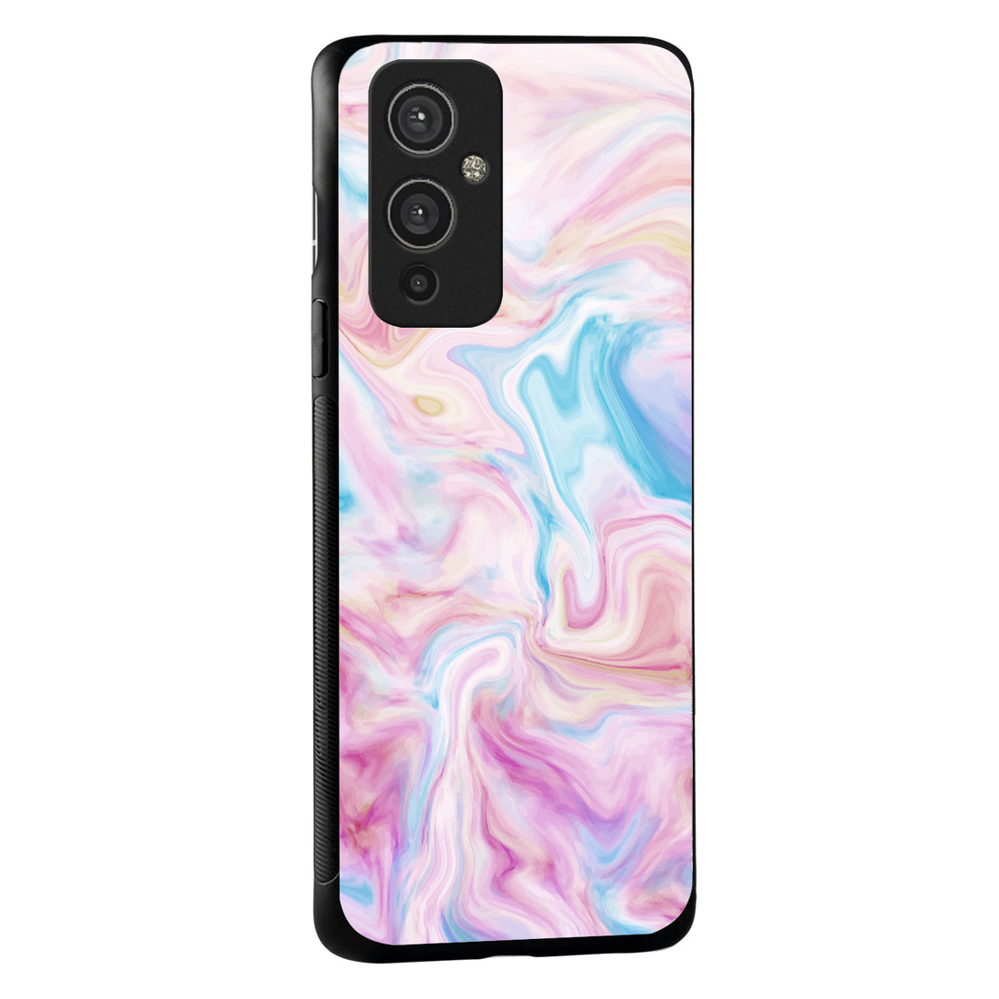 Blue Pink Marble Oneplus 9 Back Case