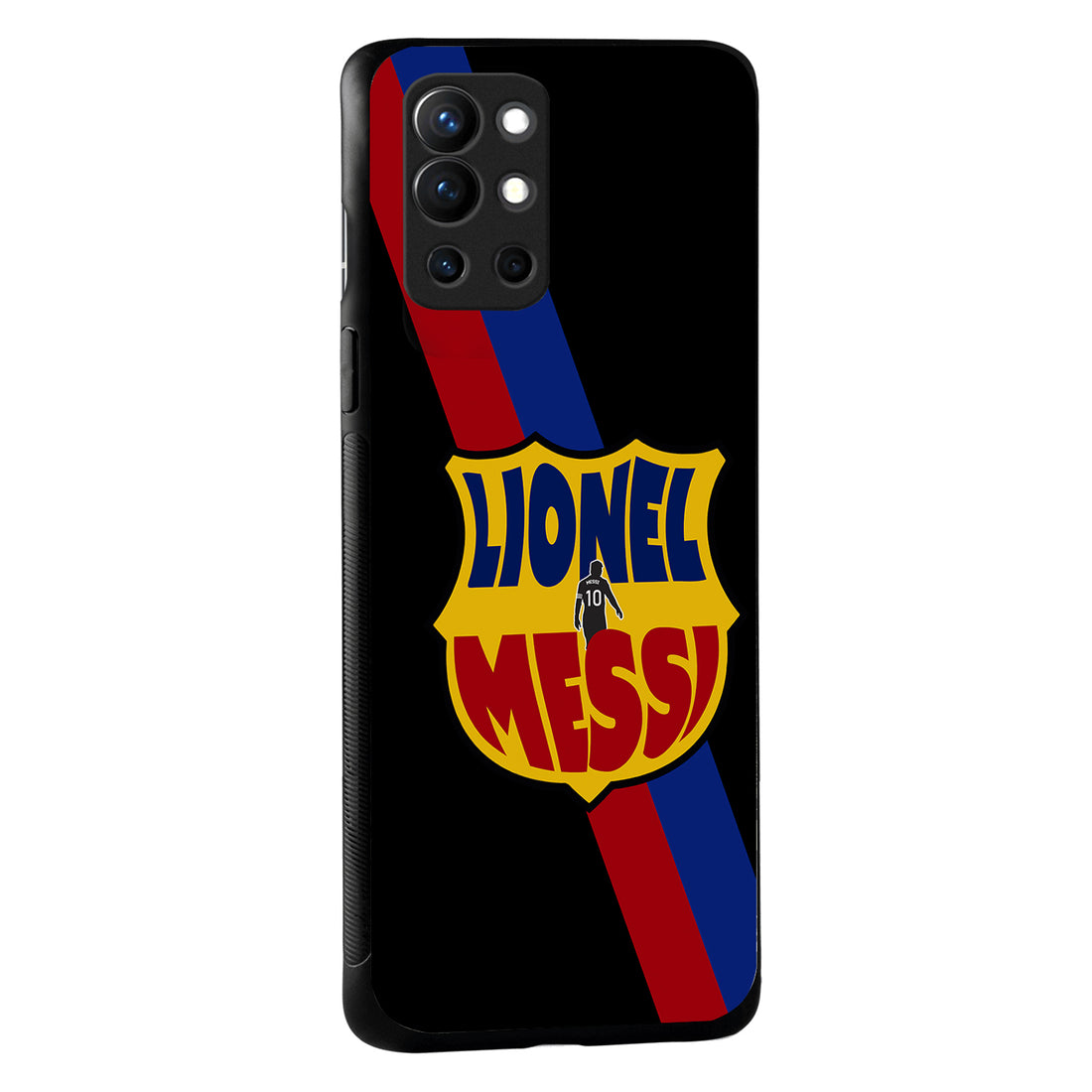 Lionel Messi Sports Oneplus 9 R Back Case