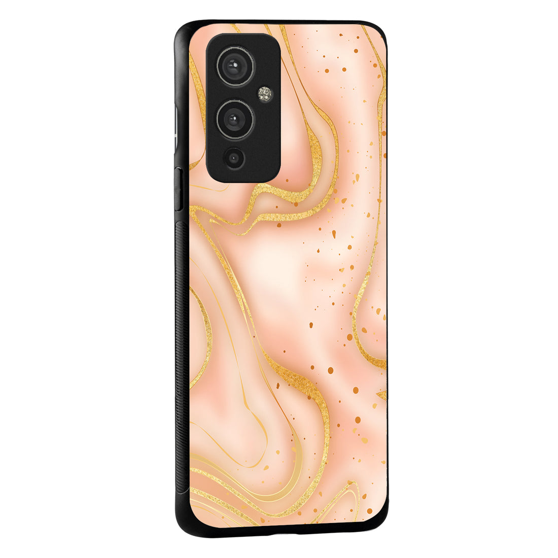 Golden Marble Oneplus 9 Back Case