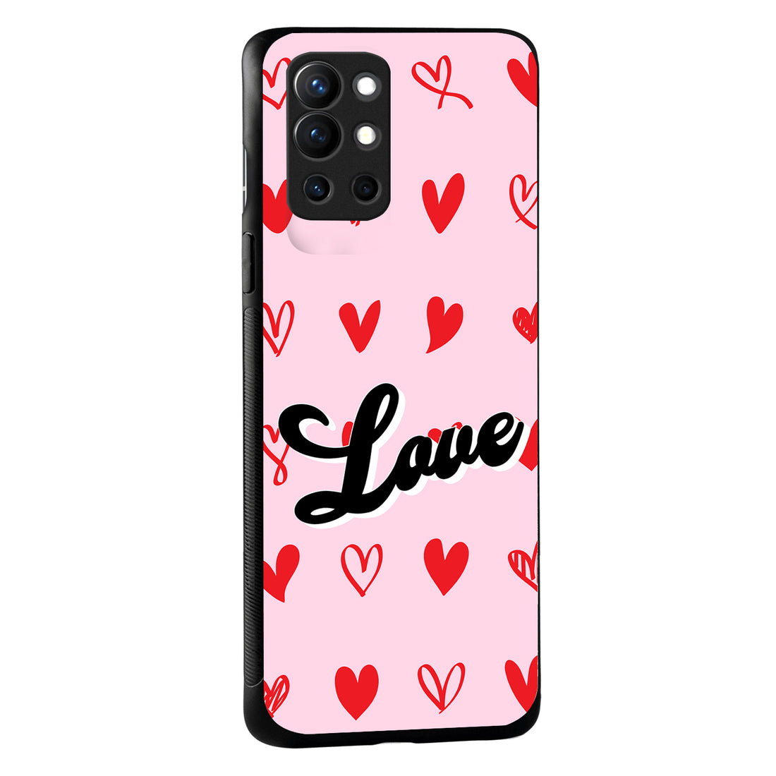 Heart Love Couple Oneplus 9 R Back Case