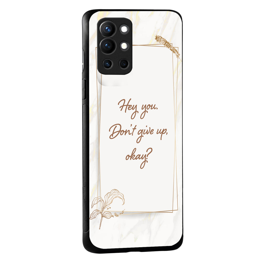 Hey You Motivational Quotes OnePlus 9 Pro Back Case