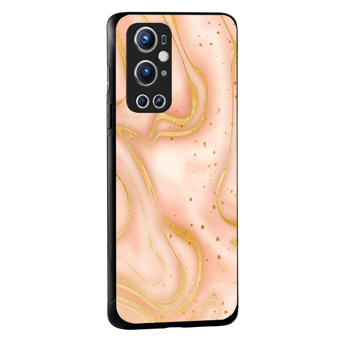 Golden Marble Oneplus 9 Pro Back Case