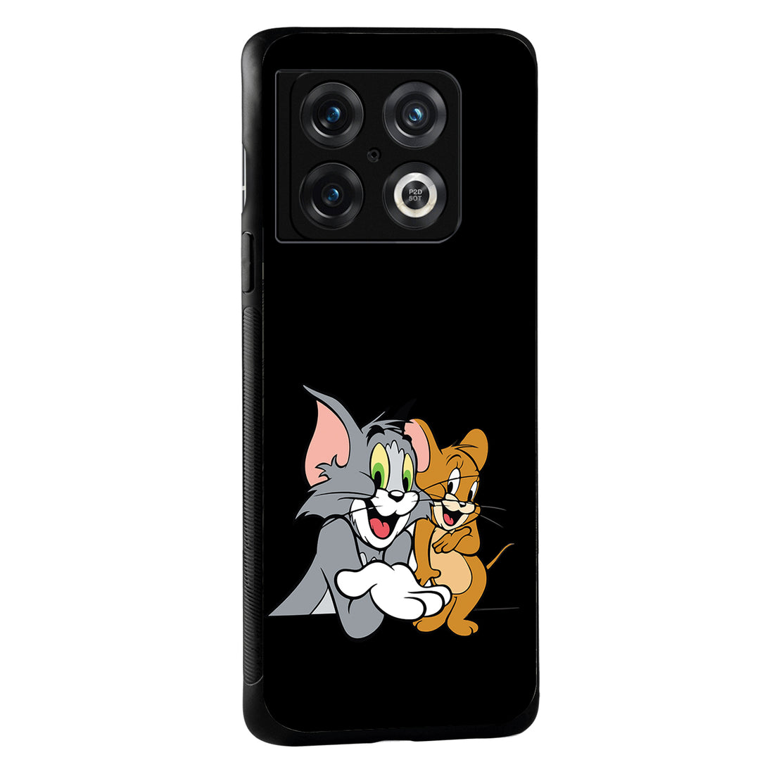 Tom &amp; Jerry Black Cartoon OnePlus 10 Pro Back Case