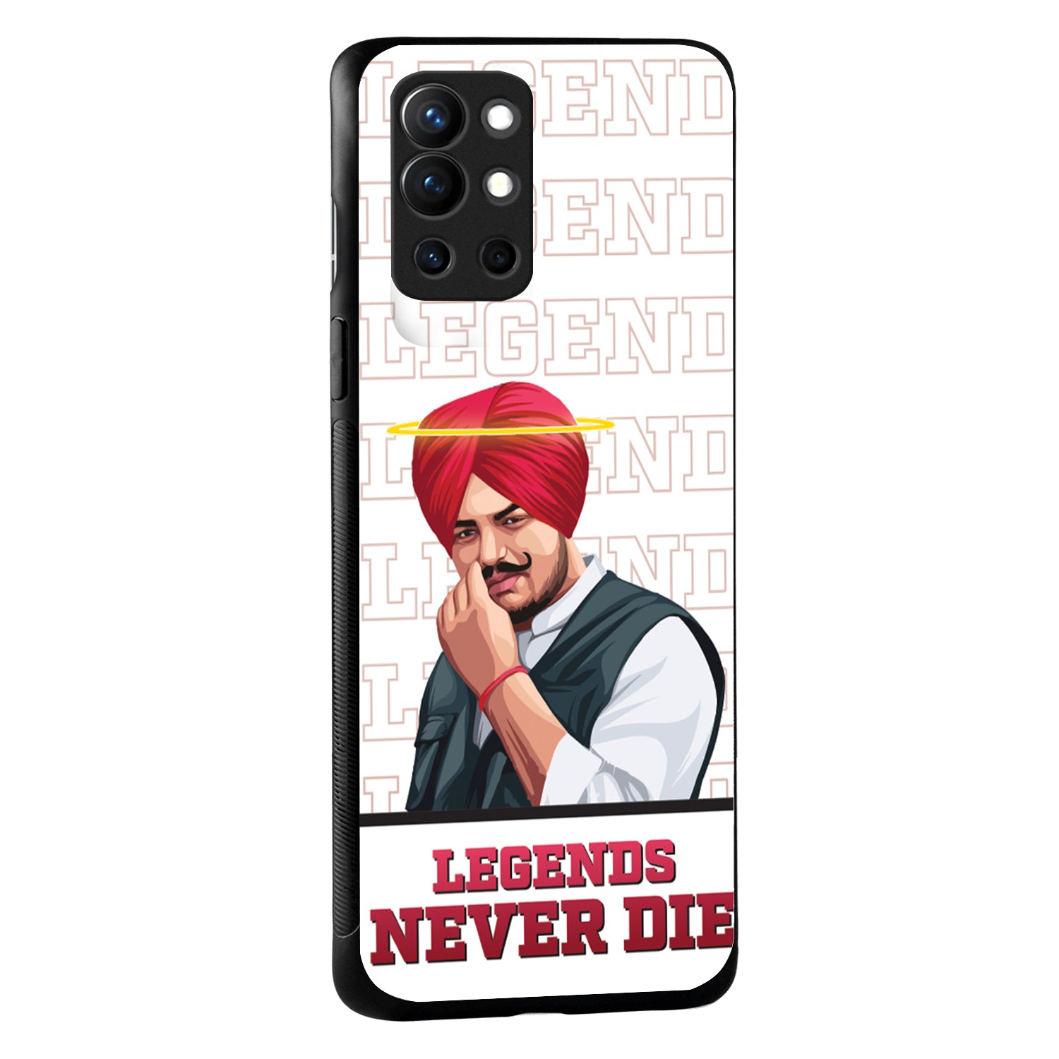 Legend Never Die Sidhu Moosewala OnePlus 9 R Back Case