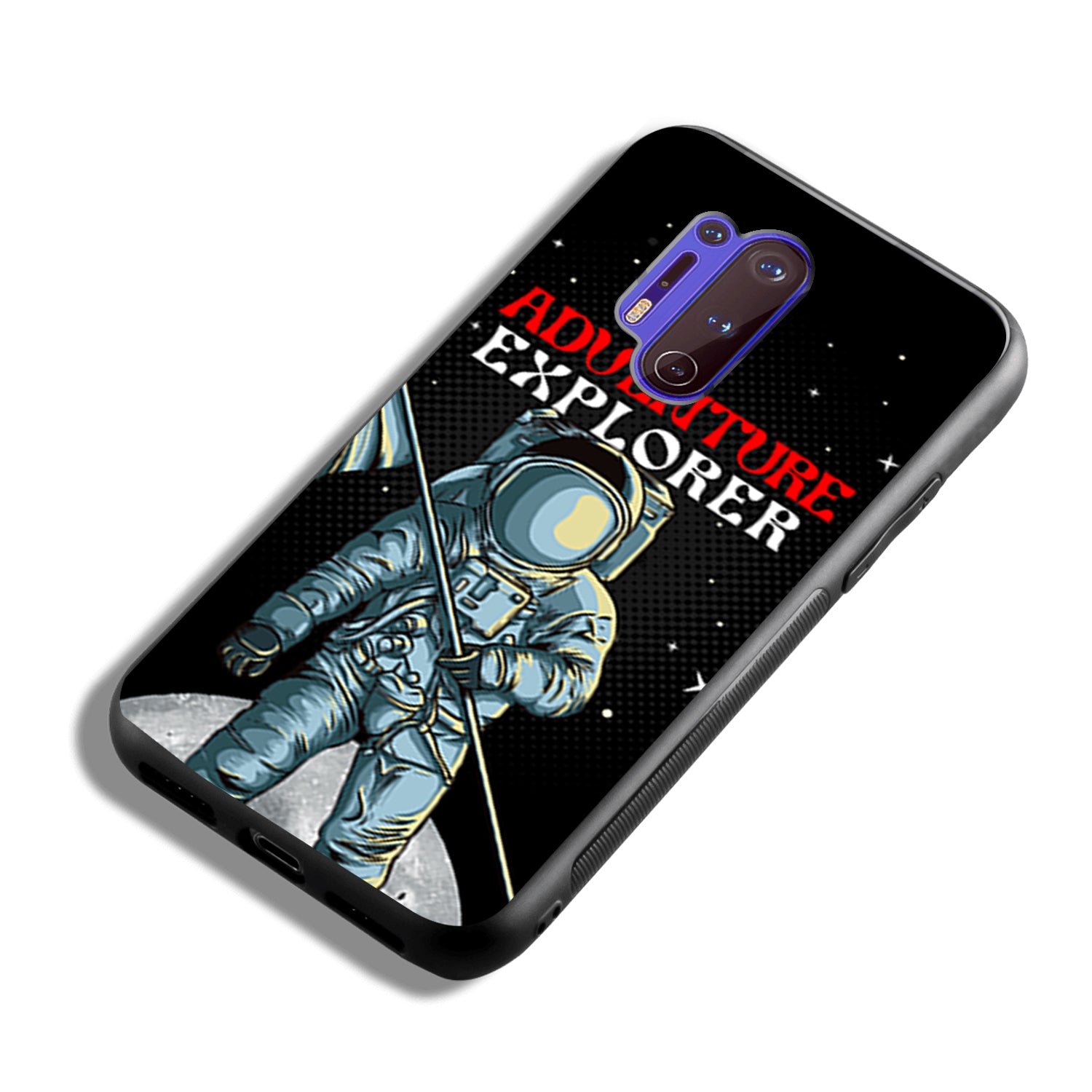 Adventure Explorer Space Oneplus 8 Pro Back Case