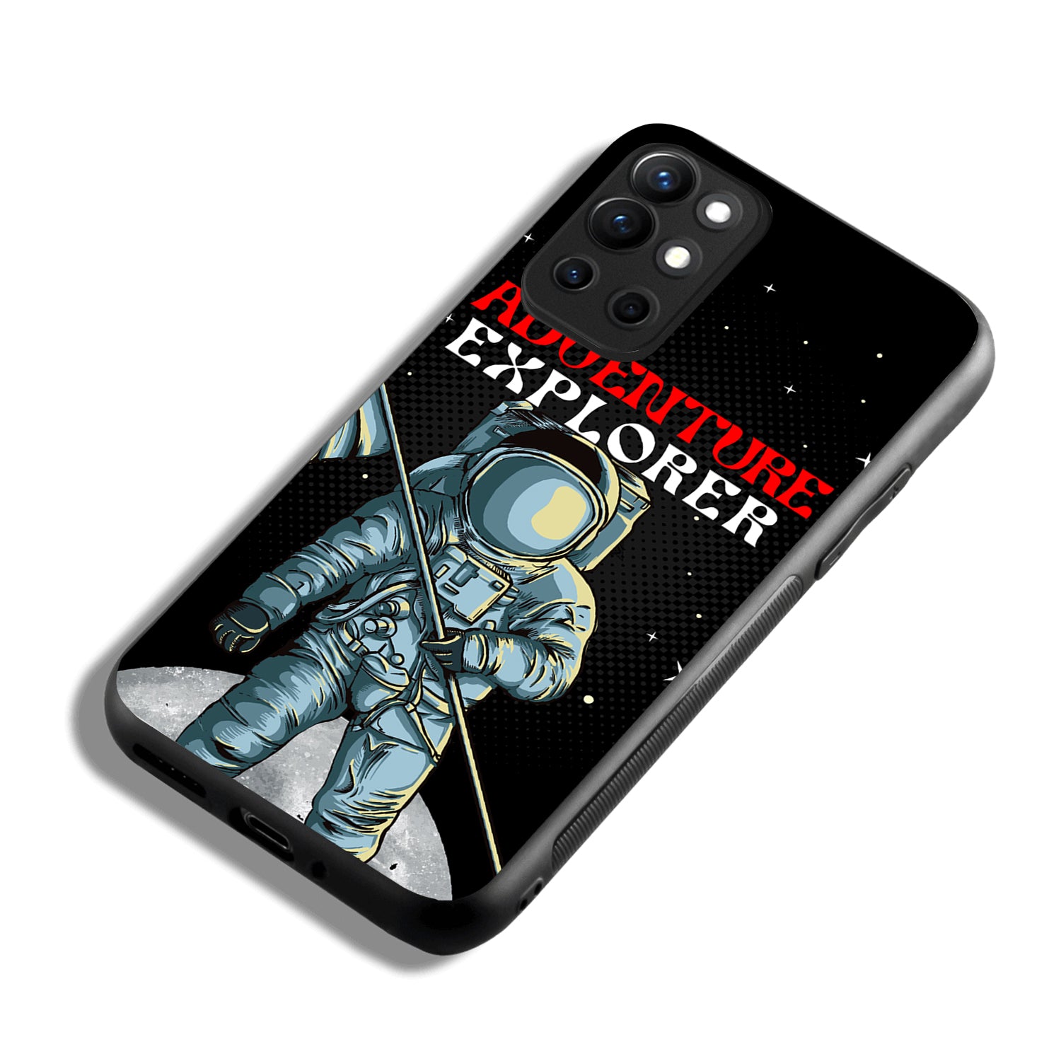 Adventure Explorer Space Oneplus 9 R Back Case