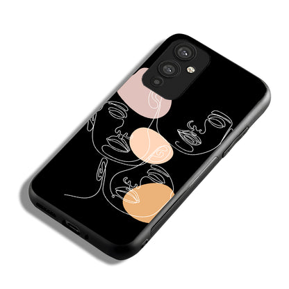 Face Aesthetic Human Oneplus 9 Back Case