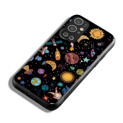 Space Doodle Oneplus 9 Pro Back Case