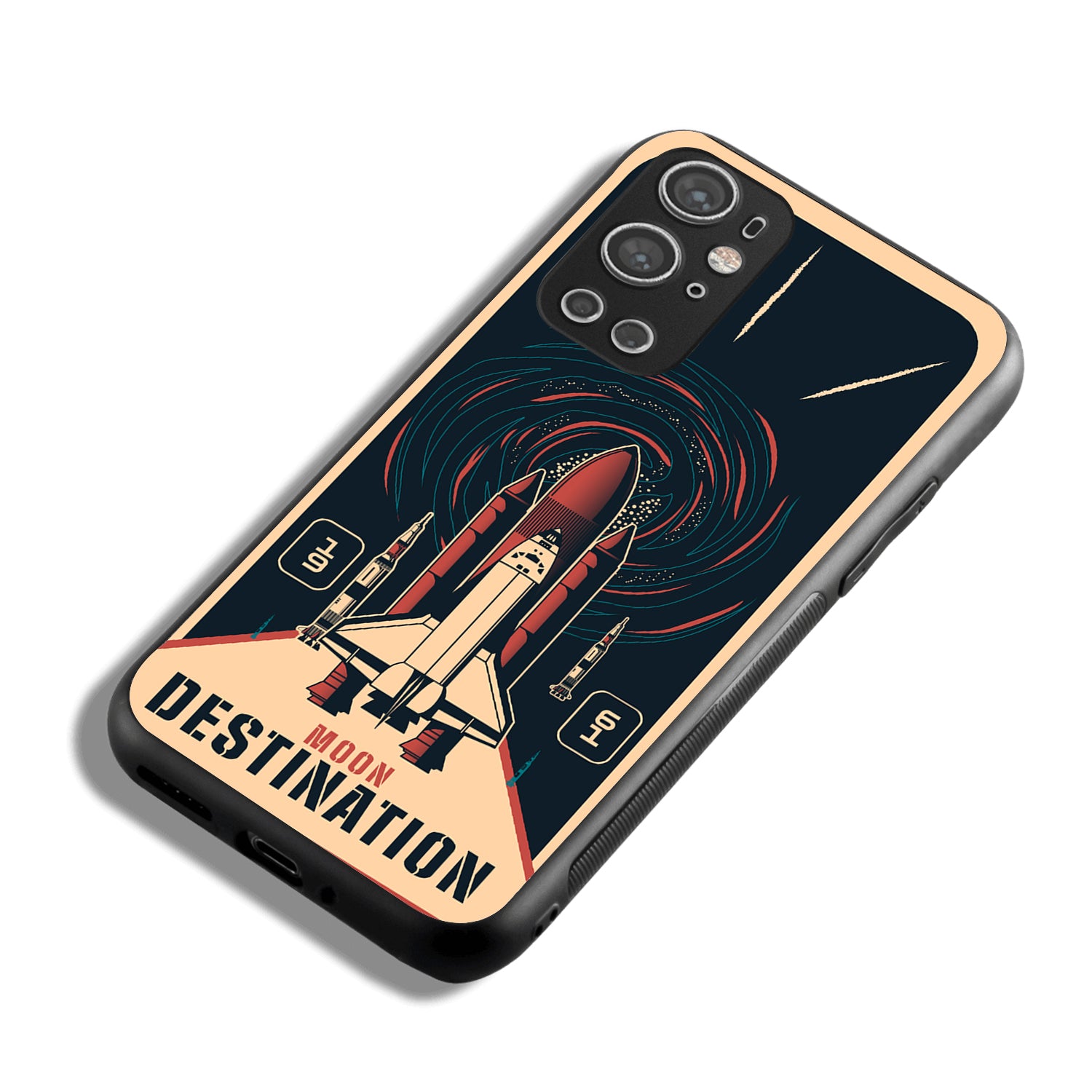 Moon Destination Space Oneplus 9 Pro Back Case