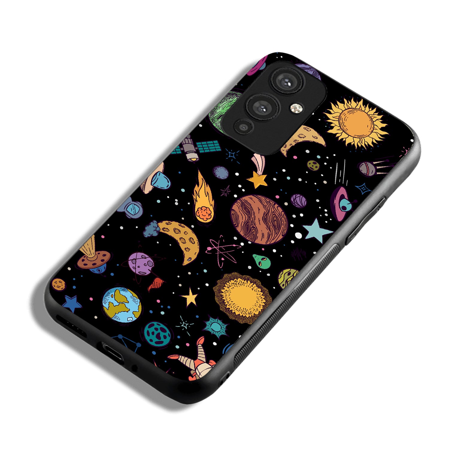 Space Doodle Oneplus 9 Back Case