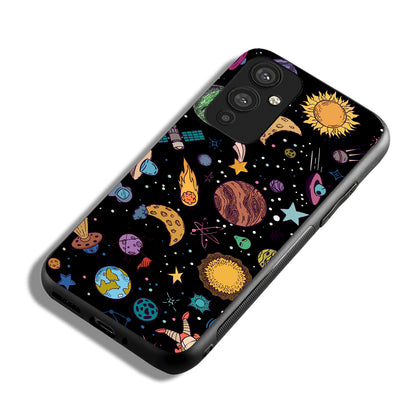Space Doodle Oneplus 9 Back Case