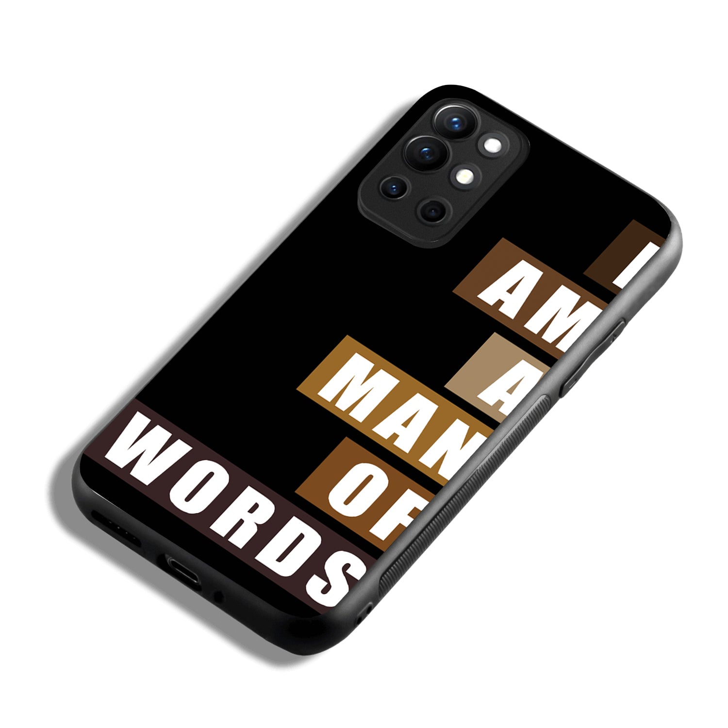 I Am A Man Of Words Motivational Quotes Oneplus 9 Pro Back Case