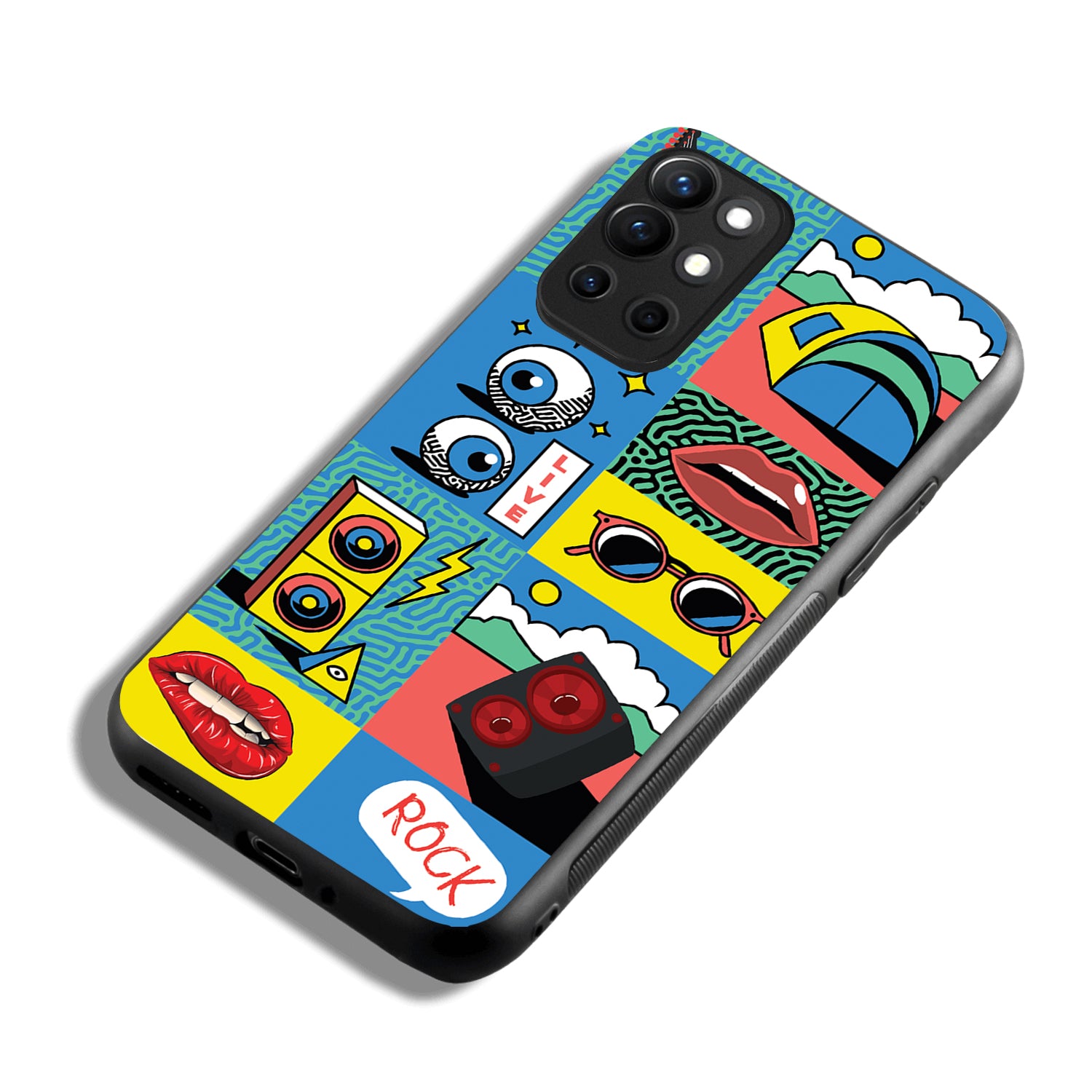 Live Rock Music Oneplus 9 Pro Back Case