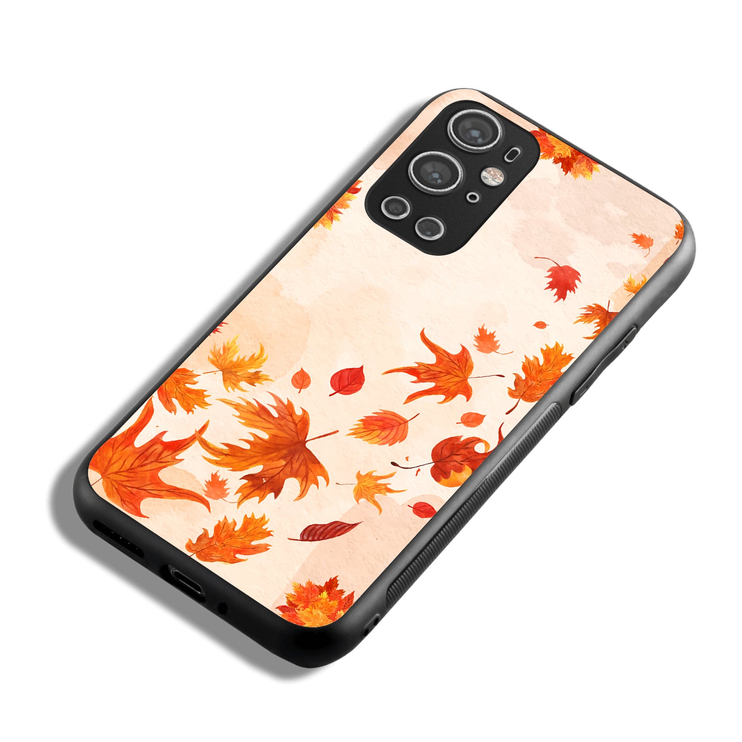 Leaves Fall Autumn Fauna Oneplus 9 Pro Back Case