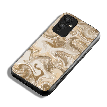 Brown Marble Oneplus 9 Back Case