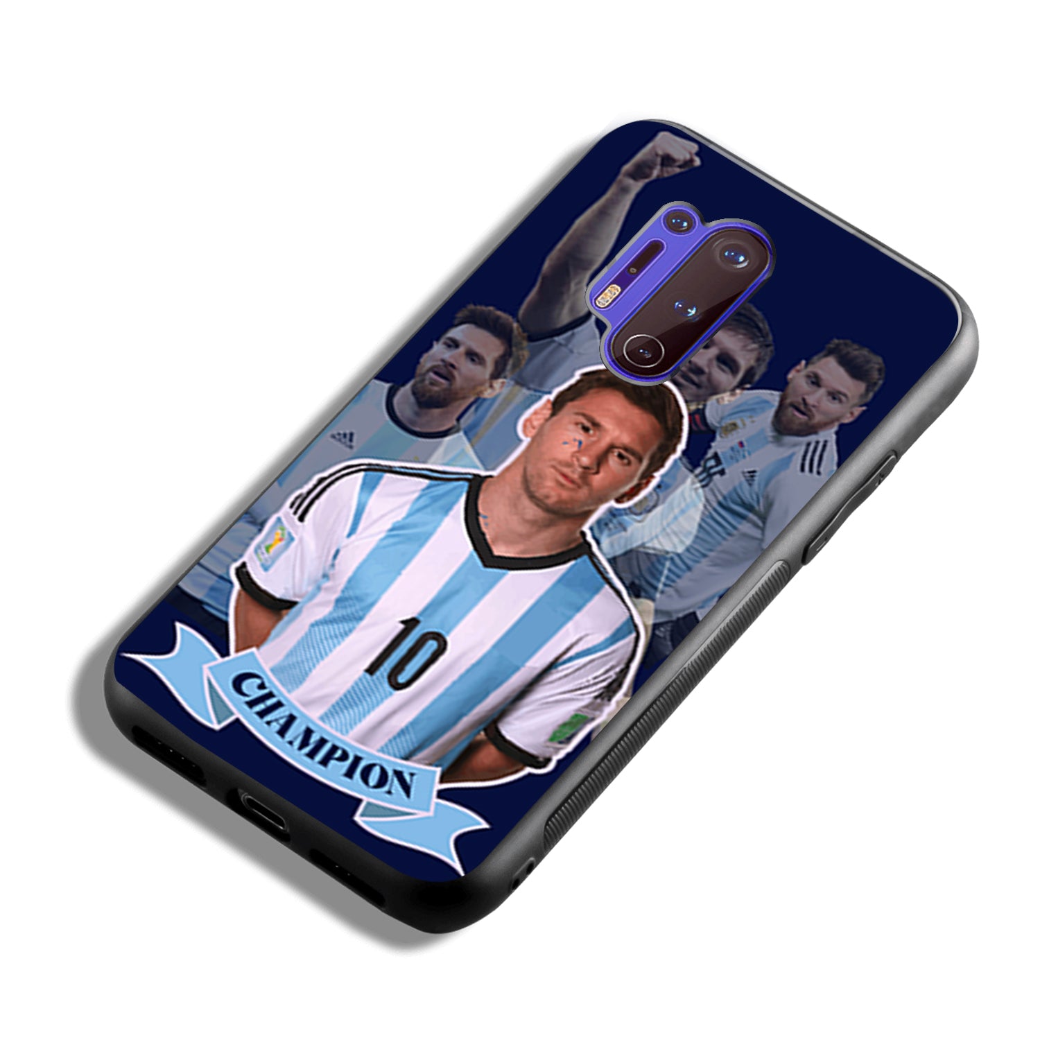 Messi Champion Sports Oneplus 8 pro Back Case