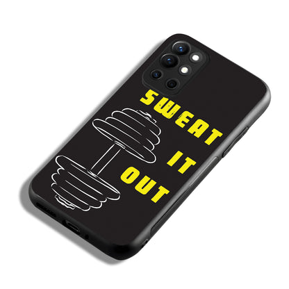 Sweat It Out Motivational Quotes Oneplus 9 Pro Back Case