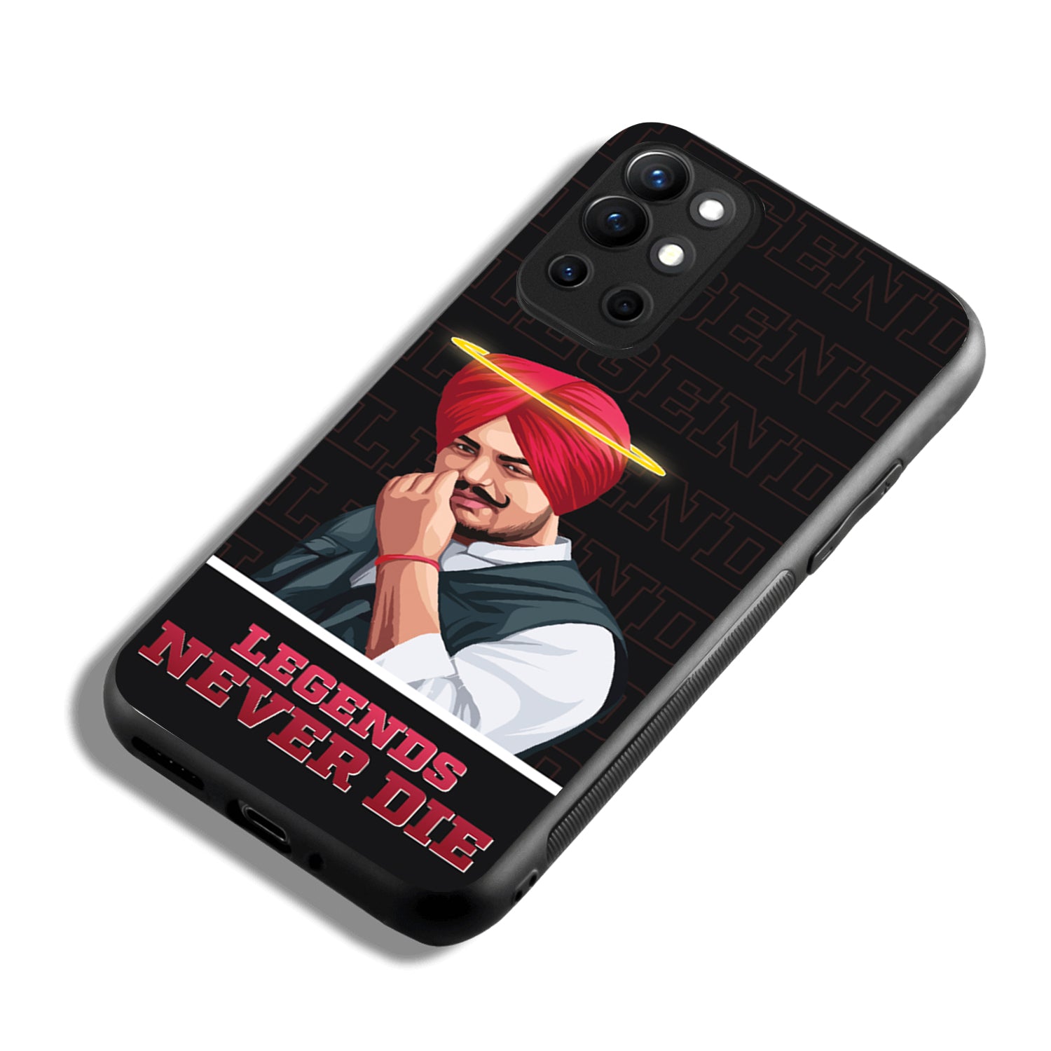 Legend Never Die Black Sidhu Moosewala OnePlus 9 Pro Back Case