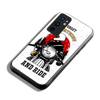 Forget Everything &amp; Ride Bike Oneplus 9 Rt Back Case
