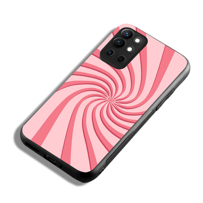 Spiral Optical Illusion Oneplus 9 R Back Case