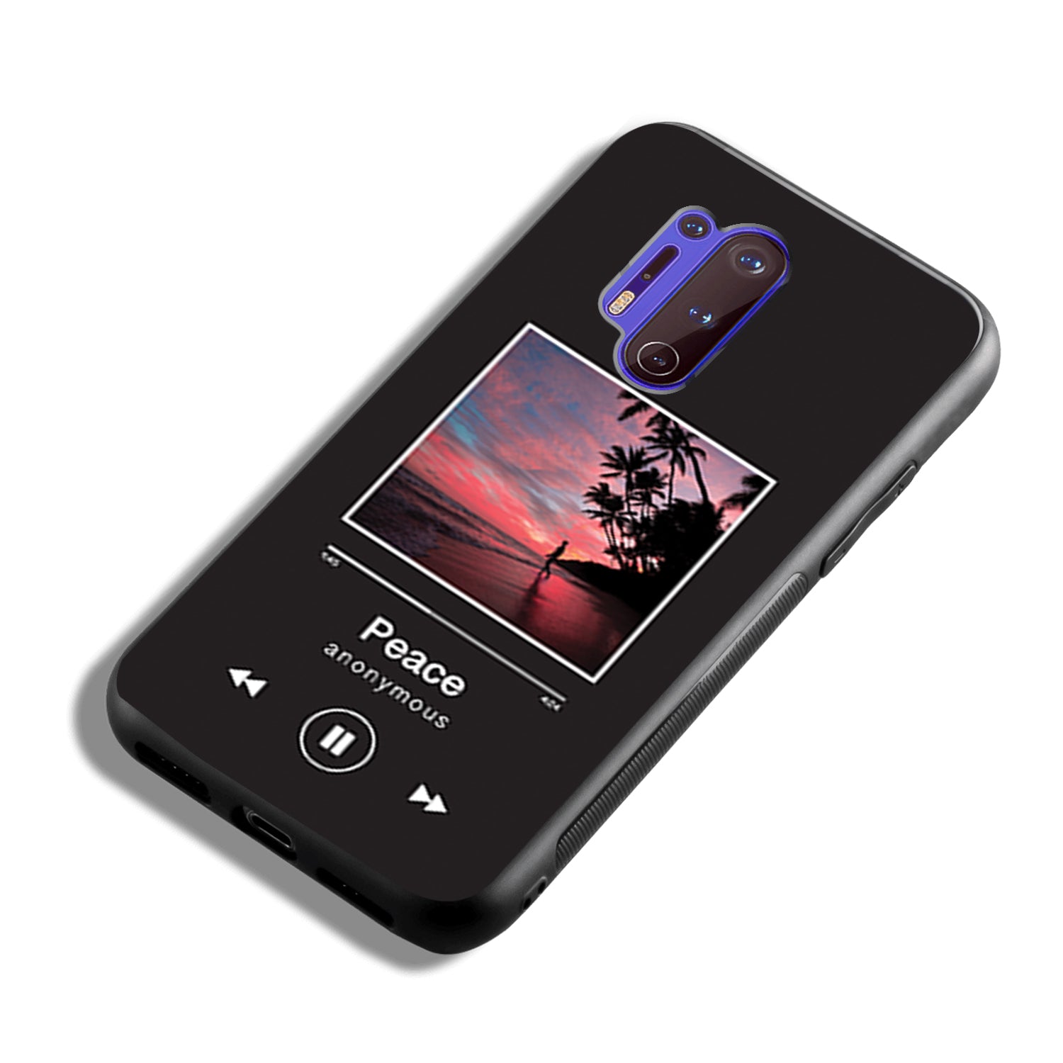 Peace Music Oneplus 8 Pro Back Case