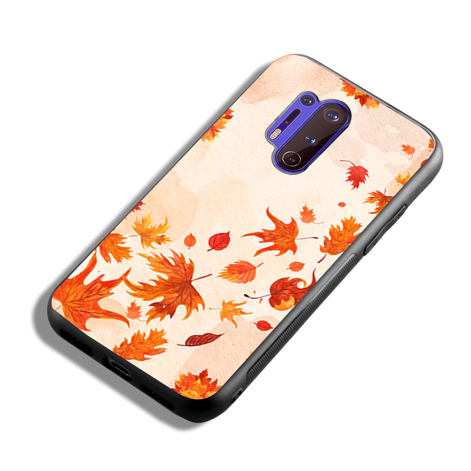 Leaves Fall Autumn Fauna Oneplus 8 Pro Back Case