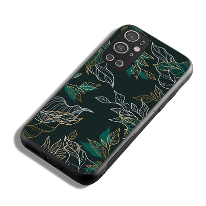 Green Floral Oneplus 9 Pro Back Case