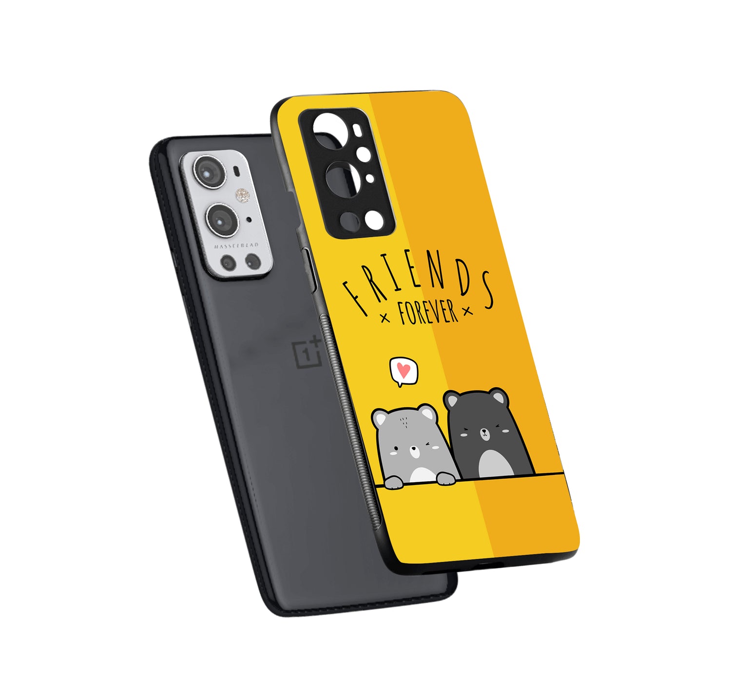 Yellow Bff Oneplus 9 Pro Back Case