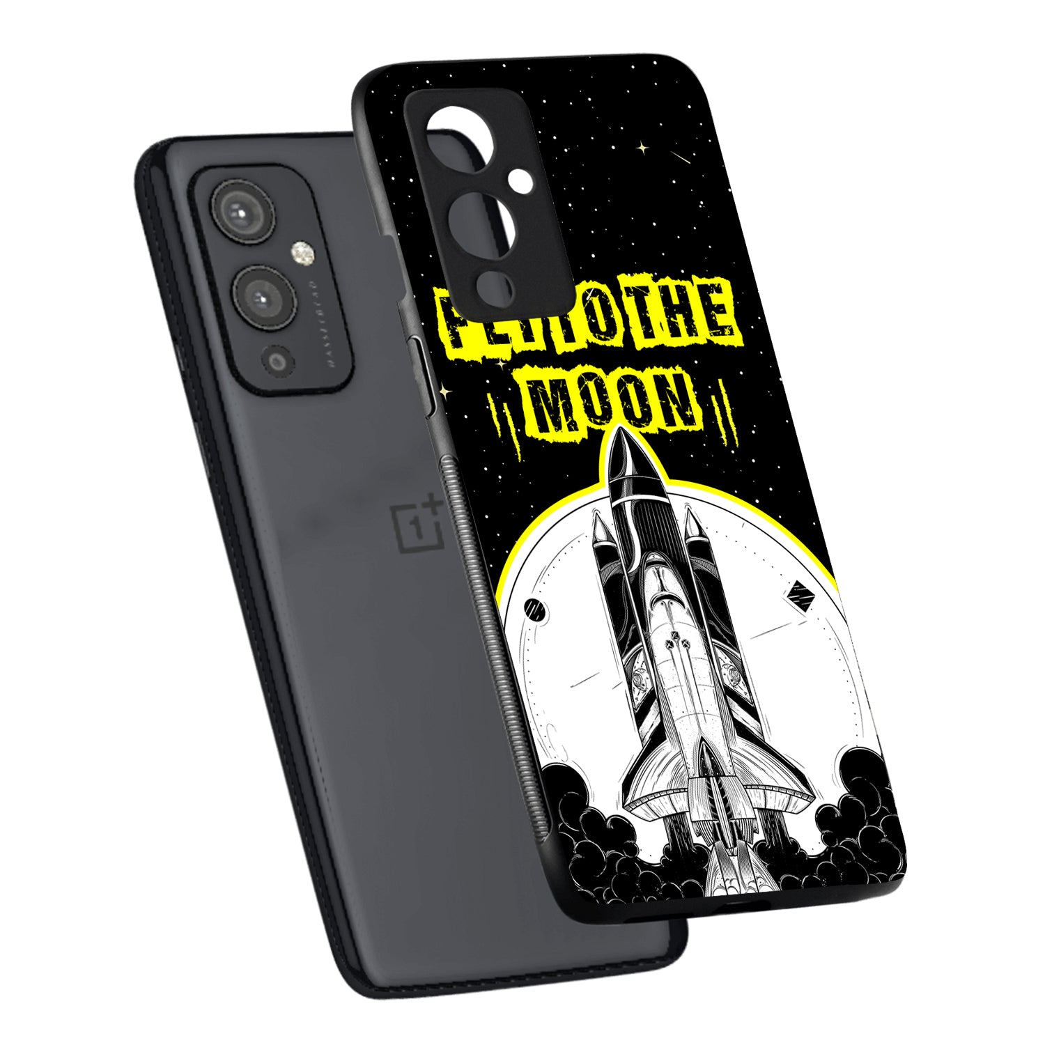 Fly To The Moon Space Oneplus 9 Back Case